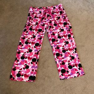 Minnie Mouse Print PJ Bottoms